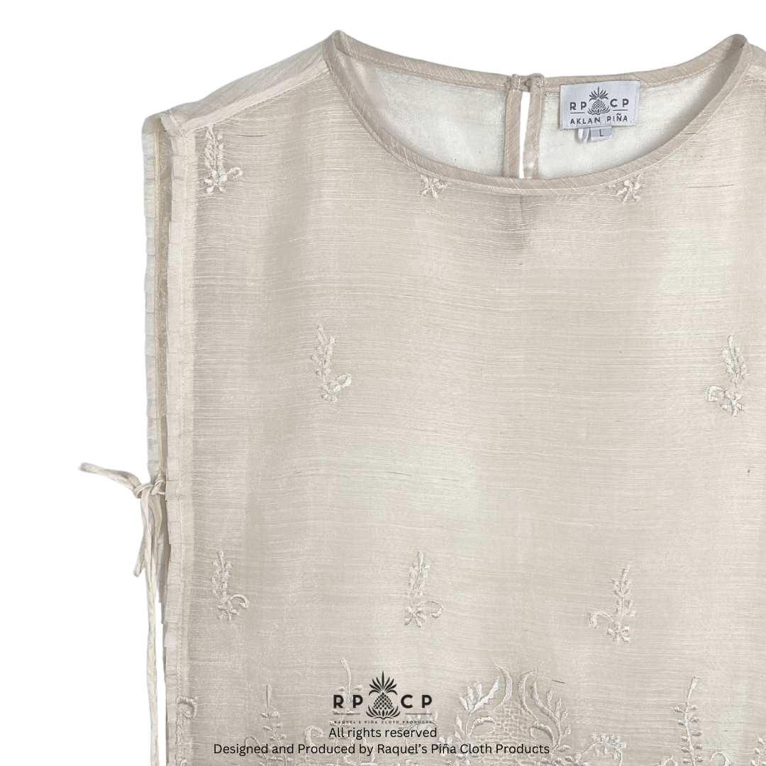 PIÑA BIB (EMBROIDERED)