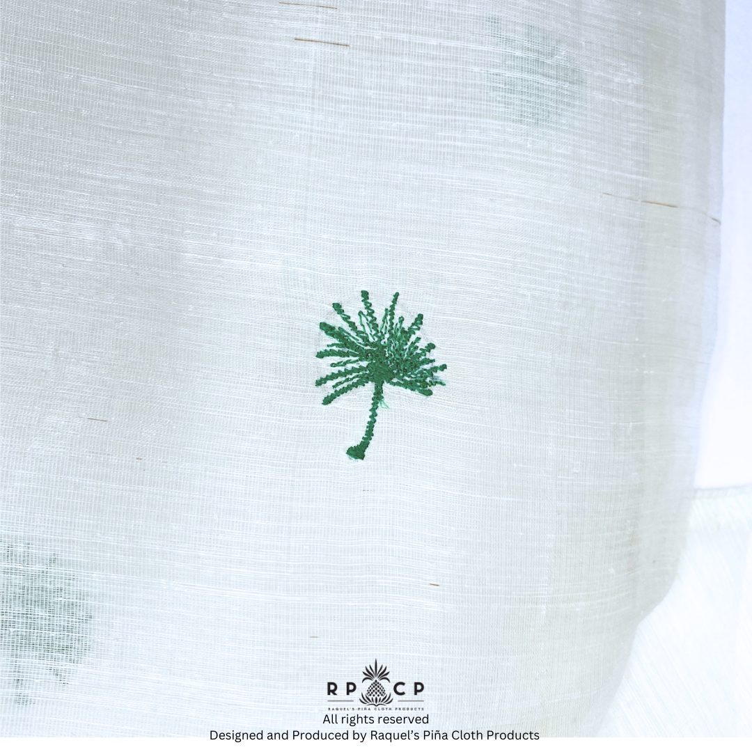 Anahaw Piña Barong (Forest Green)