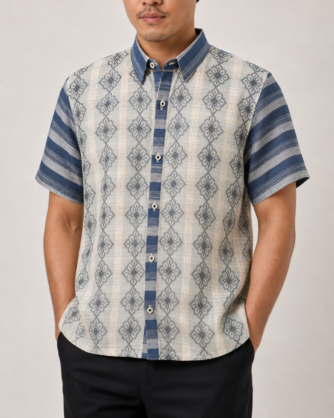 SAMUEL PIÑA BARONG (Indigo)