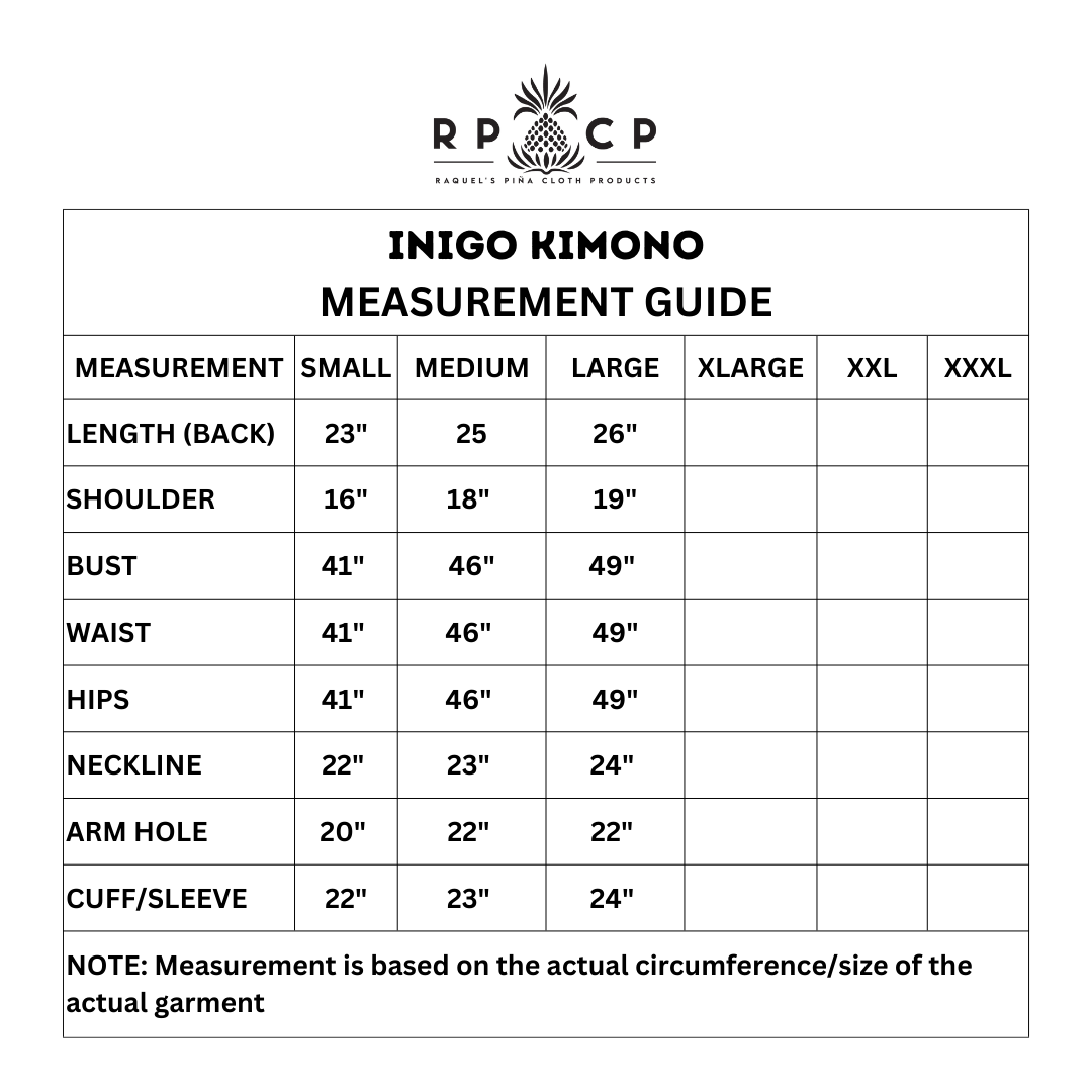 IÑIGO KIMONO (PIÑA SEDA)
