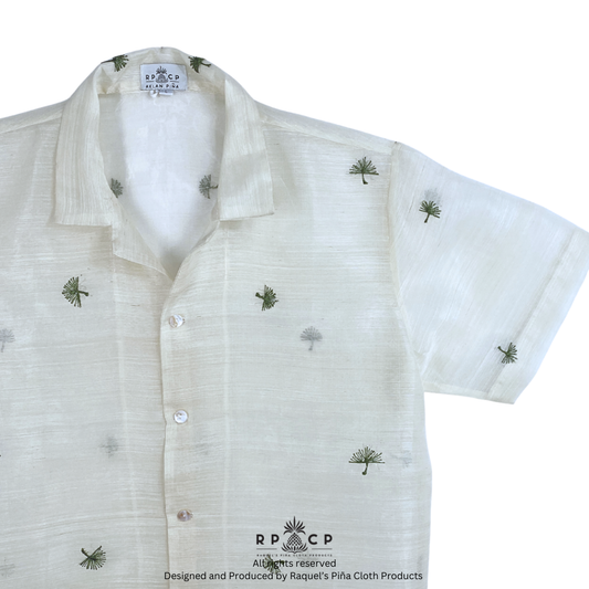 Anahaw Piña Barong (Olive Green)
