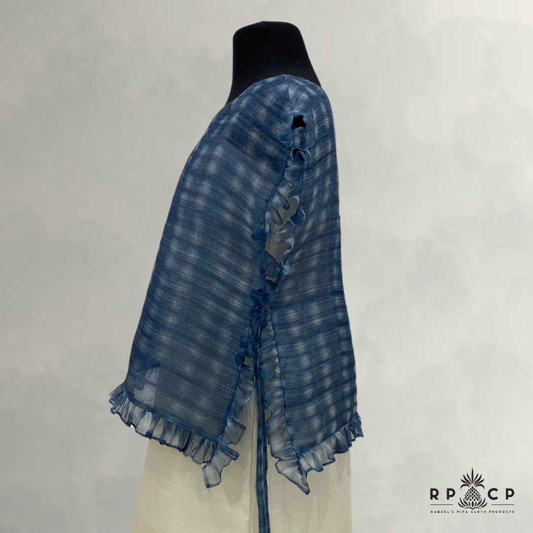 PIÑA BOLERO (INDIGO SHIBORI)