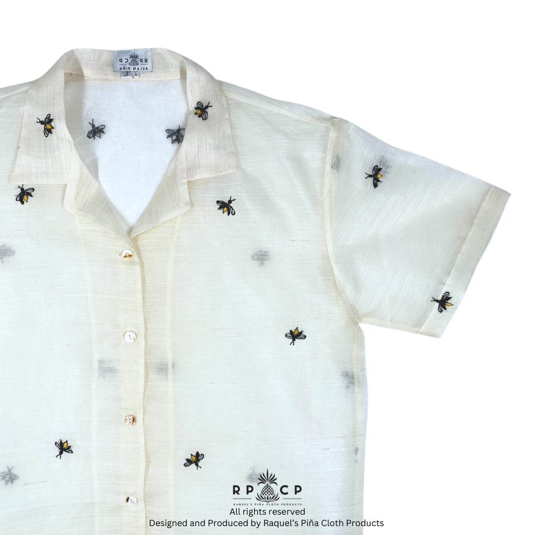 Aninipot Piña Polo Barong