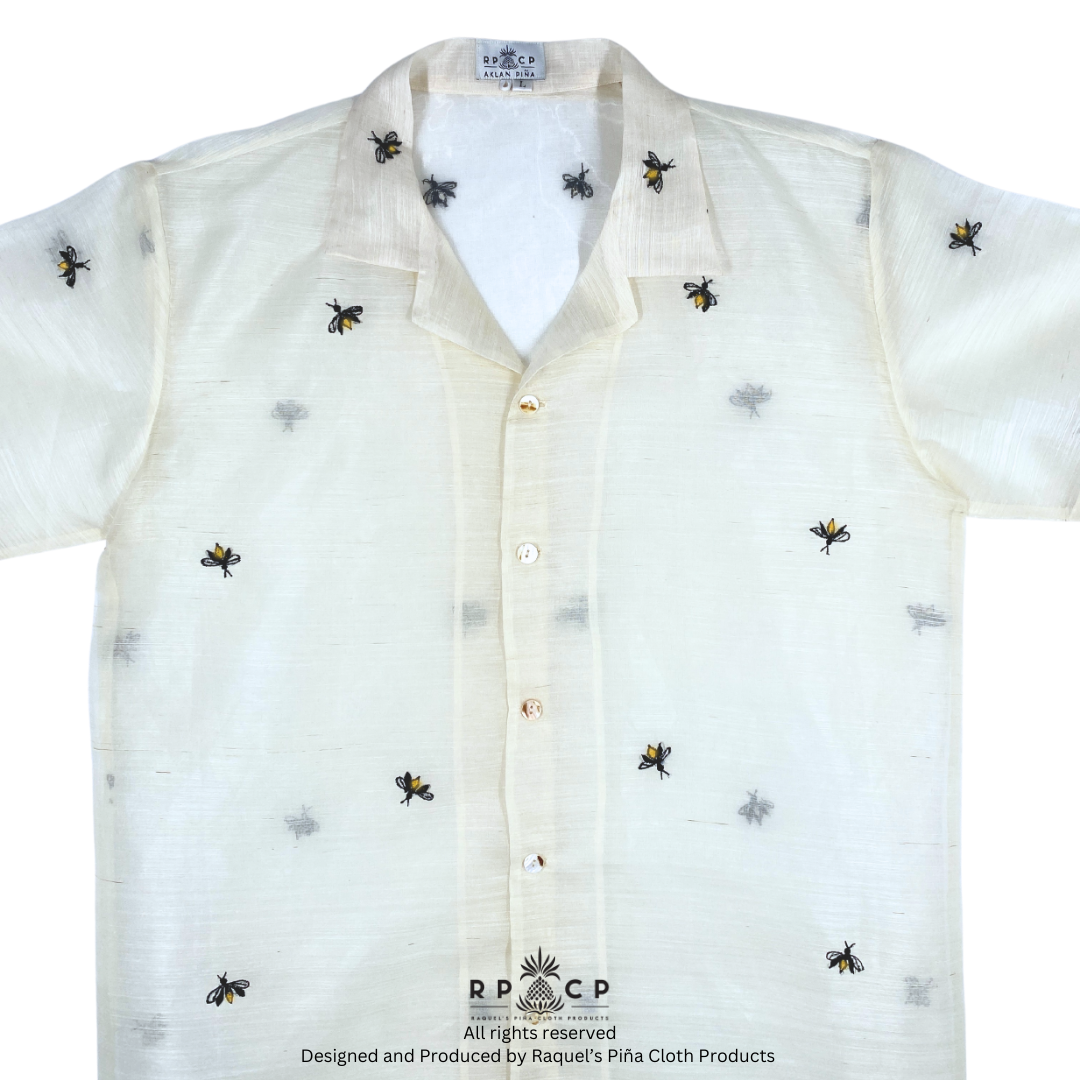 Aninipot Piña Polo Barong