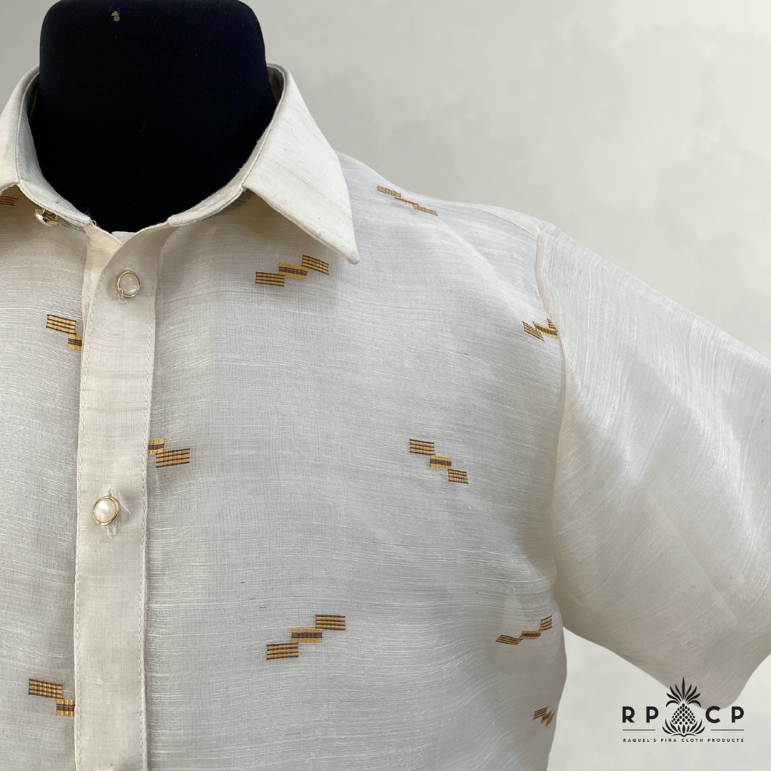 PIÑA BARONG SUKSOK (SHORT SLEEVES)