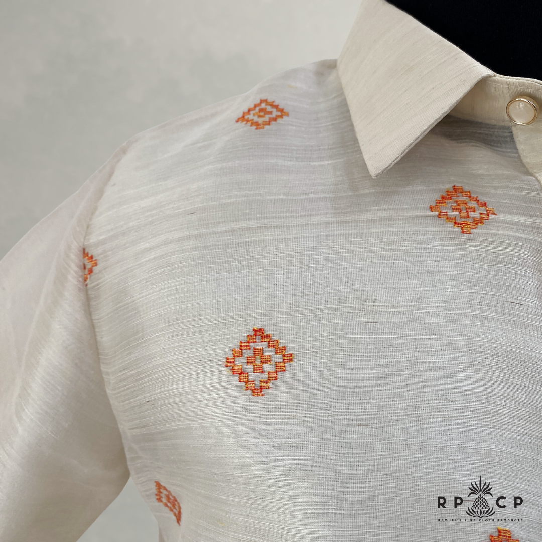 PIÑA BARONG SUKSOK (SHORT SLEEVES)