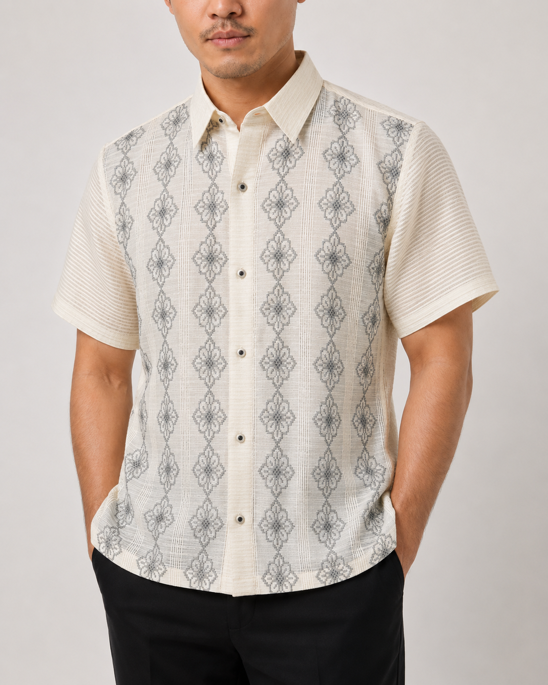 SAMUEL PIÑA BARONG (White)